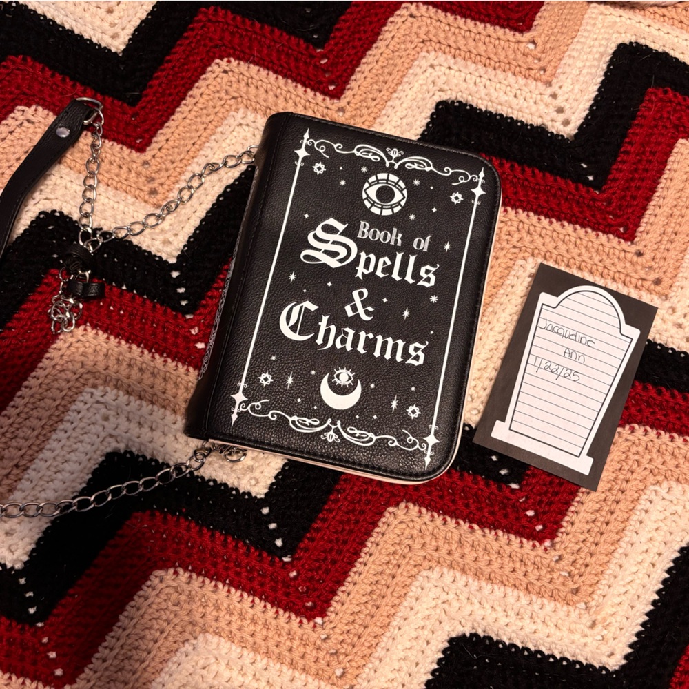 Book of Spells and Charms Handbag